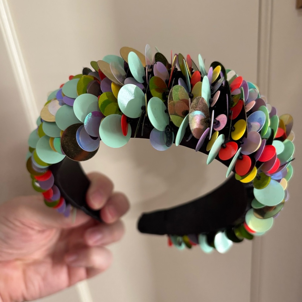 Sequin headband Zara
